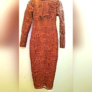 Beautiful cocktail lace dress